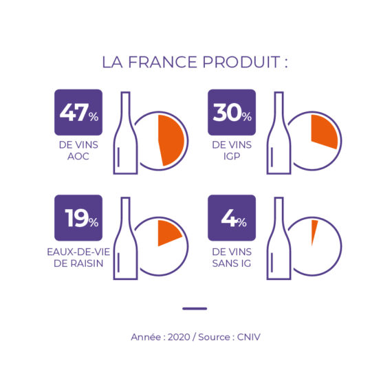 Production vins appellations